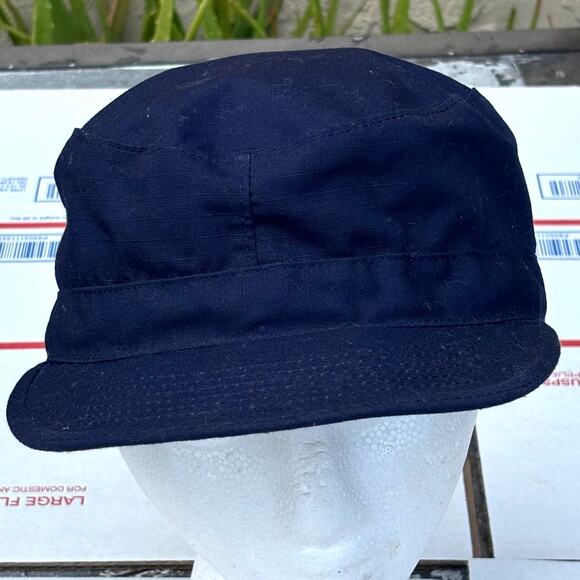 Navy Blue Cadet Hat - Picture 1 of 7